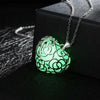 Luminous Stone Vintage Pendant Necklace - Glow In The Dark