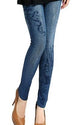 Women Vintage Jeans Tights Pants Tight Stretch Skinny Leggings Trouser