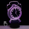 3D Hologram Alarm Night Light