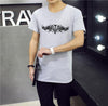 Q-IMAGE Summer Top T Shirt Men Clothing Short Sleeve Man's TShirt Rock Music Hip Hop  T-Shirts Boy tees