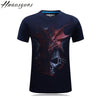 New Fashion Brand T-shirt Hip Hop 3d Print Skulls dragons Animation 3d T shirt Summer Cool Tees Tops Brand Clothing plus size