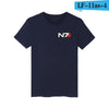 LUCKYFRIDAYF women and men Mass Effect T-shirt summer Mass Effect t shirt homme t shirt men hip hop Mass EffectT-shirts clothing