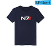 LUCKYFRIDAYF women and men Mass Effect T-shirt summer Mass Effect t shirt homme t shirt men hip hop Mass EffectT-shirts clothing