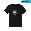 LUCKYFRIDAYF women and men Mass Effect T-shirt summer Mass Effect t shirt homme t shirt men hip hop Mass EffectT-shirts clothing