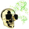 Plastic Metallic Skull Shape Wireless Bluetooth Speaker Sunglass NFC Skull Speaker Mobile Subwoofer Multipurpose Speakers Cool