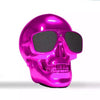 Plastic Metallic Skull Shape Wireless Bluetooth Speaker Sunglass NFC Skull Speaker Mobile Subwoofer Multipurpose Speakers Cool