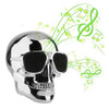 Plastic Metallic Skull Shape Wireless Bluetooth Speaker Sunglass NFC Skull Speaker Mobile Subwoofer Multipurpose Speakers Cool