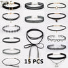 Multi Choker Set Latest 2017 Trend