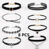 Multi Choker Set Latest 2017 Trend