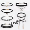 Multi Choker Set Latest 2017 Trend