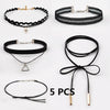 Multi Choker Set Latest 2017 Trend