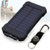 30,000 mAh Waterproof Solar Charger Power Bank