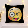 Reversible Emoji Sequin Pillowcase