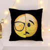 Reversible Emoji Sequin Pillowcase